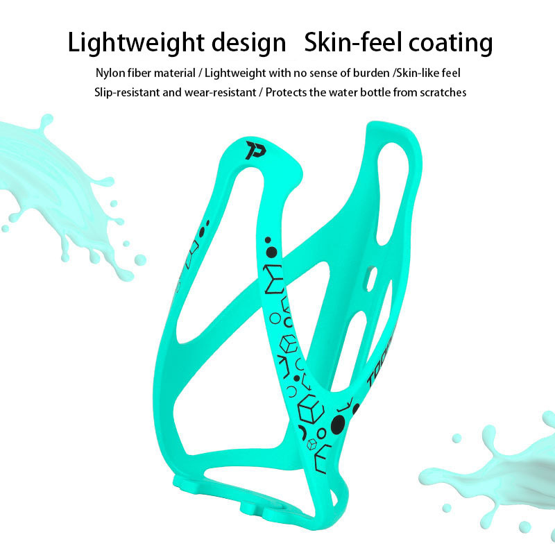 TOOPRE Mountain Bike Water Bottle Cage Road Bike Mineral Water Beverage Bottle Holder Ultra-Light Nylon Plastic