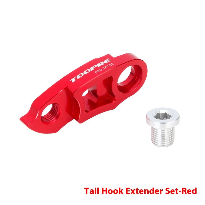TOOPRE Bicycle Rear Derailleur Hanger Extender, Frame Hook Extender for 34T-52T Pulley Wheel