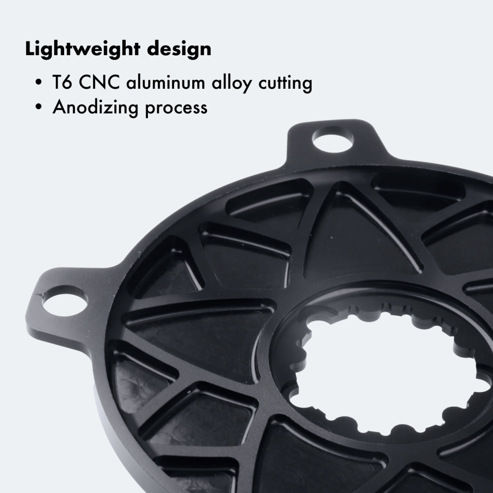 DJC 144BCD Round Chainring Fixed Gear Fixie Track Bike 47T 49 51 53 55 57 59 61T Chainwheel Spider for Sram 144 Bcd 1/2*1/8