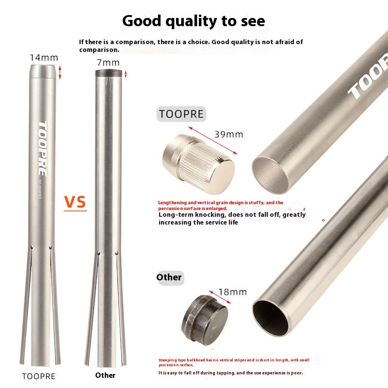 TOOPRE Mountain Bike Headset Removal Tool for Road Bike Press-Fit Fork Steerer Tube Upper and Lower Cup Removal