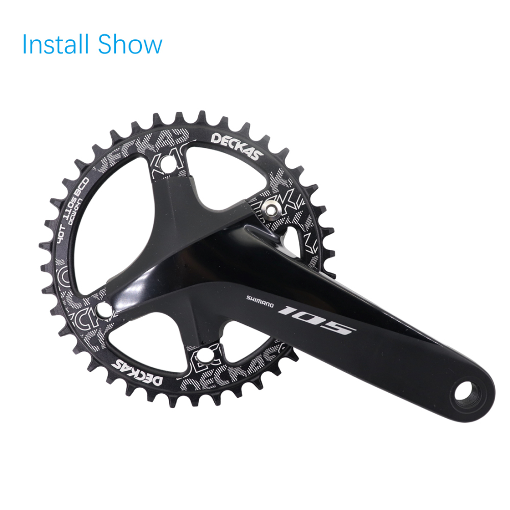 Deckas Road Bike Chainring 110bcd 9 10 11 12s R7100/R8100/R9200 R7000/R8000 /R9100/R9000/4700/5800/6800/R2000/R3000/RX810/RX600 GRX