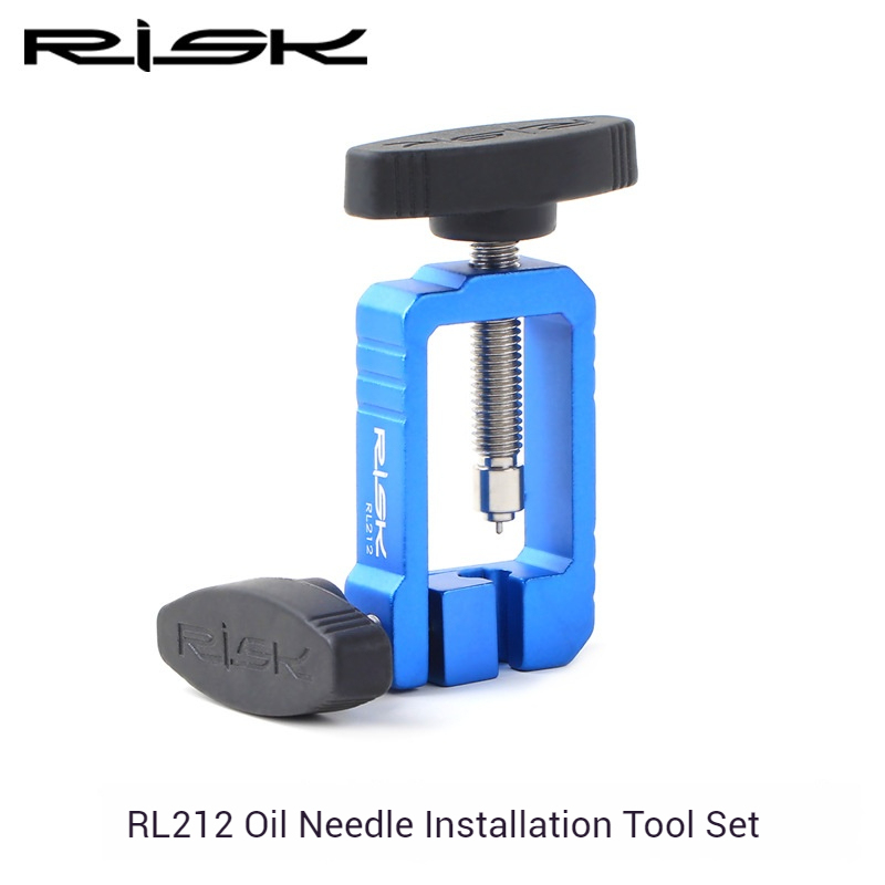 RISK Mountain and Road Bike Hydraulic Hose Needle Insertion Installation Tool Hydraulic Brake Disc Top Inserter with T-head