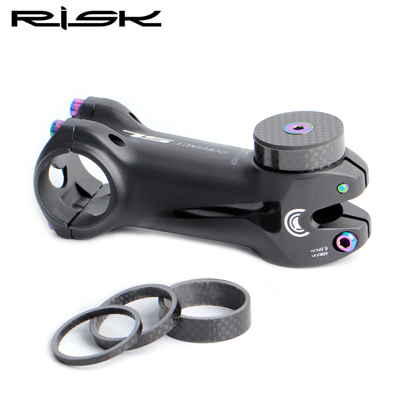 RISK Road Bike 28.6mm/31.8mm Fork Headset Carbon Fiber Washer OD2 Spacer Ring