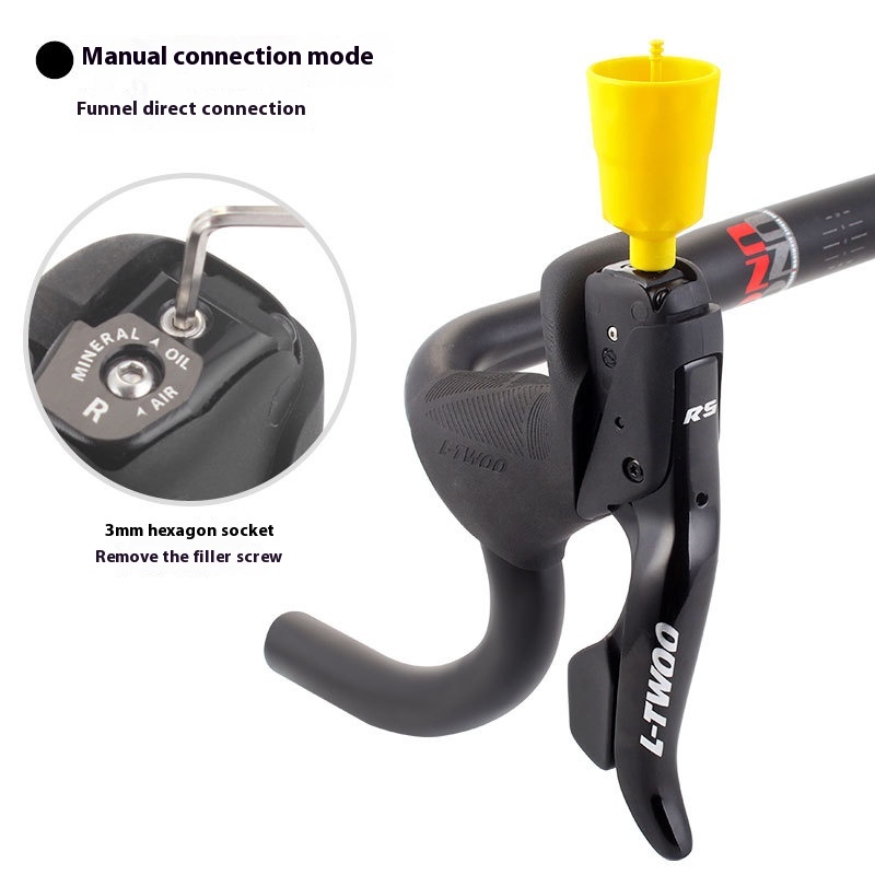 TOOPRE Road Bike Disc Brake Oil Filling Tool, suitable for LTWOO Blueprint R5R7 disc brake oil change kit