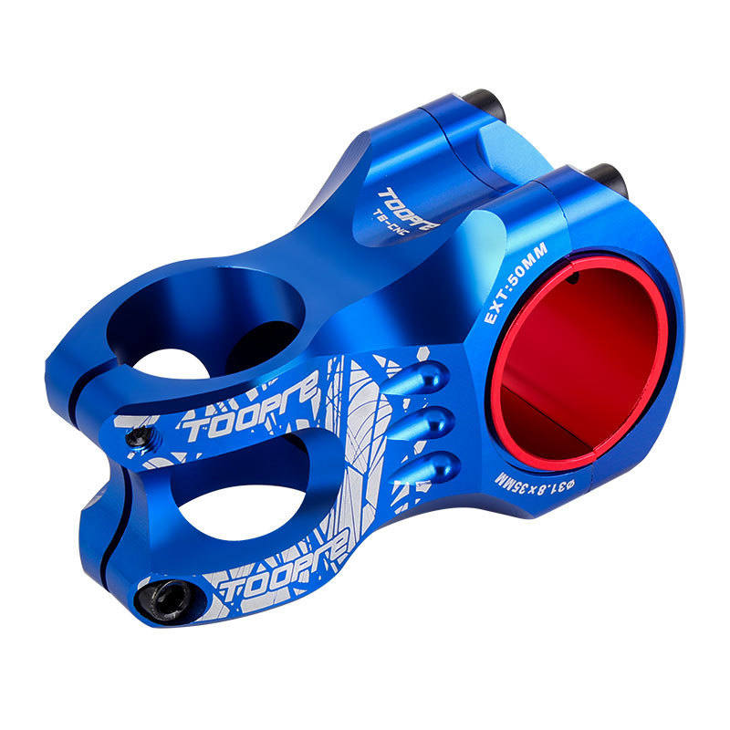 TOOPRE Bicycle Downhill Stem CNC Ultralight Hollowed 50MM Short Stem 31.8/35mm Clamp