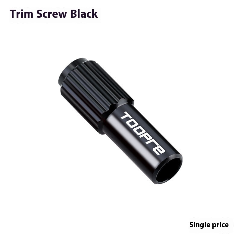TOOPRE Mountain Bike Road Bike Derailleur Cable Adjuster with 4mm Hand-Turned Fixed Gear Micro-Adjust Screw Mid-Segment Micro Adjustment