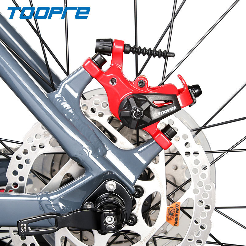 TOOPRE Mountain Bike Disc Brake Electric Bike Dual Drive Piston Brake Caliper Assembly Universal Set