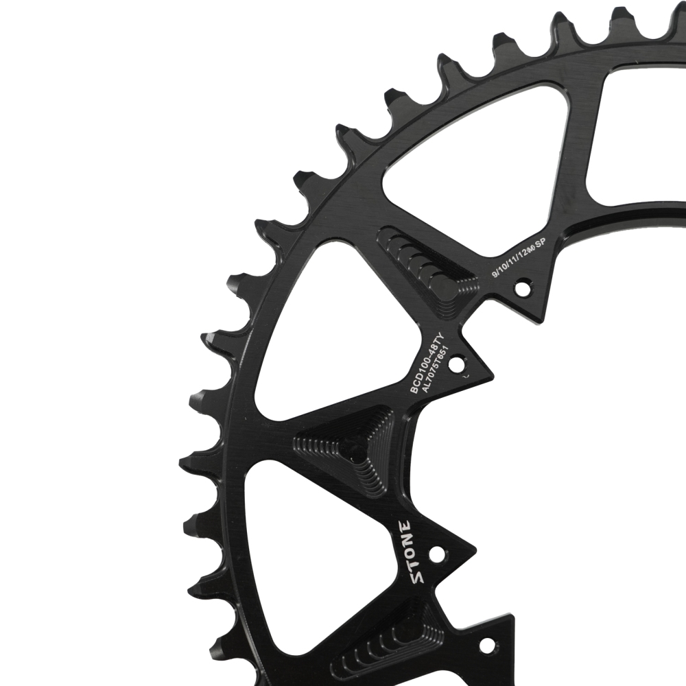 Stone 100 BCD Round Chainring for SLX M7100 XT M8100 MTB Mountain Bike 100BCD M7120 M7130 M8120 M8130