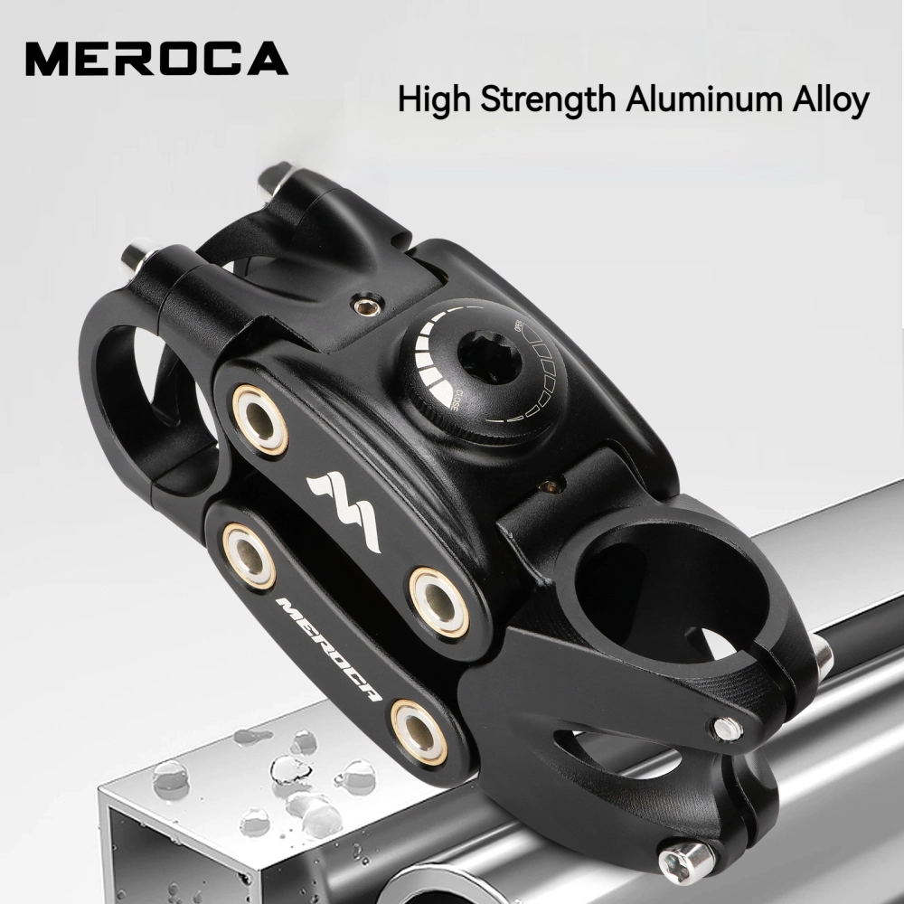 Meroca Bicycle Suspension Stem MTB FR XC Aluminum Alloy for 31.8mm