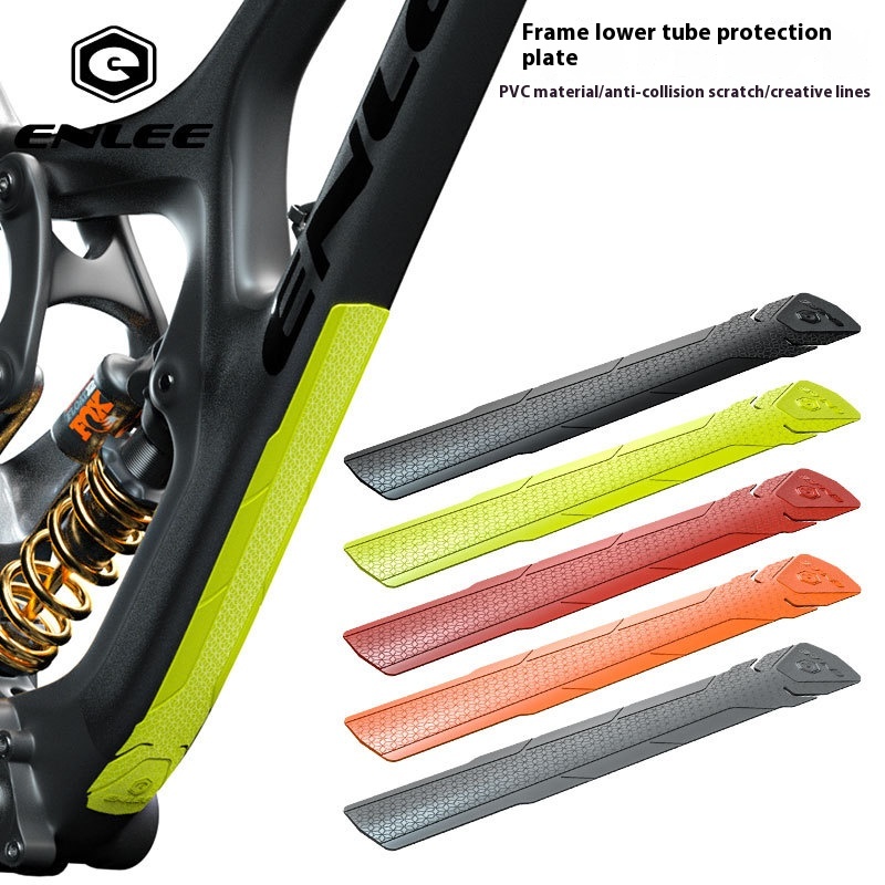ENLEE Bicycle Frame Bottom Protector Anti-Collision Protective Film for Mountain and Road Bikes