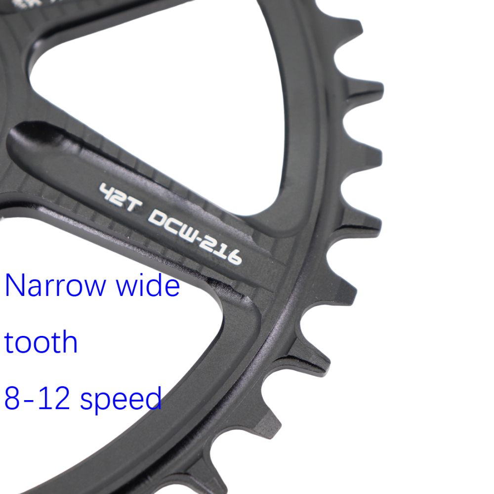 Deckas Chainring for Gravel Rival GXP Force 11 22 Direct Mount DM Chainring hollow tooth plate for Sram road bike 40 42 44 46