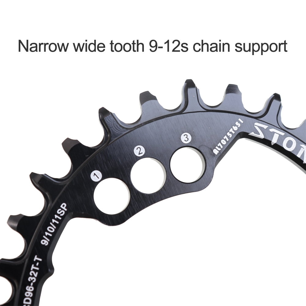 Stone Chainring 96BCD Oval for Shimano alivio M782 M612 M4000 M672 XTC820 34 36 38 40 42 44 46T 48T MTB Bike Tooth 96 bcd 12s