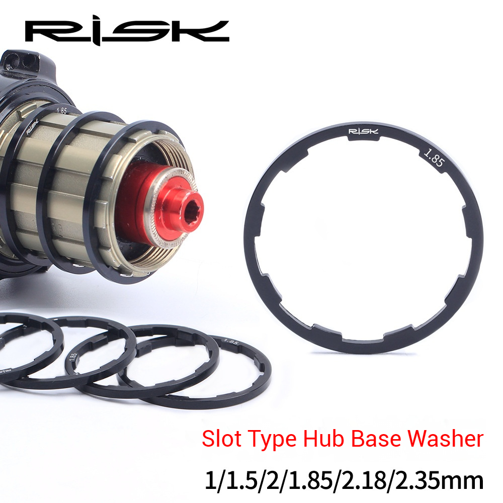 RISK Cassette Spacer Hub Base Shim Mountain/Road Bike Hub Base Fine Adjustment 10S-11S Sprocket Repair