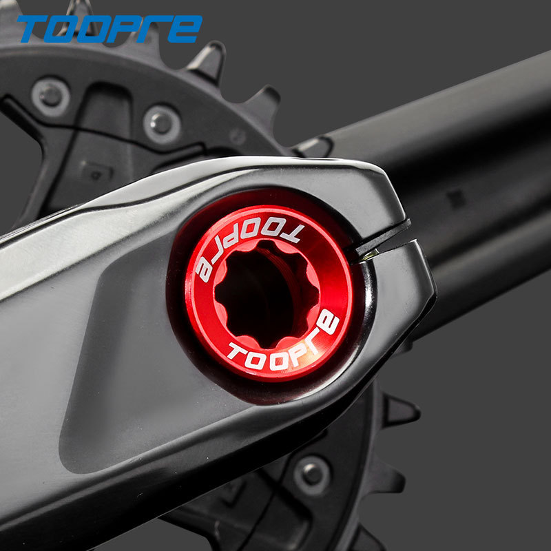 TOOPRE Colorful Aluminum Alloy Crankset Cover Screws for Mountain Bikes
