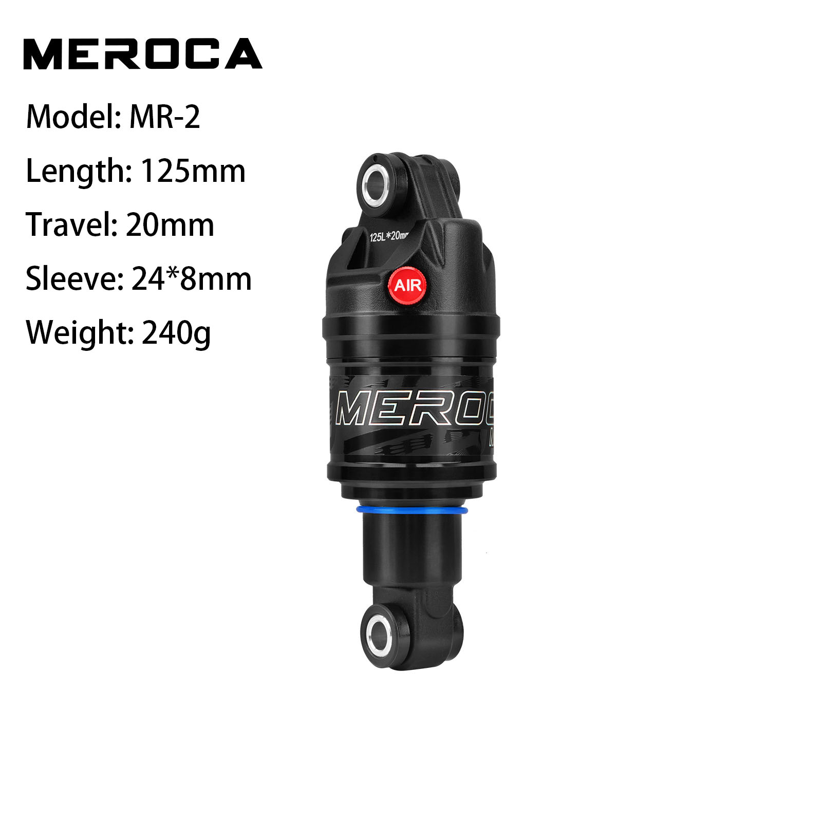 MEROCA MR2 Mountain Bike Soft Tail with 165/190mm Air Pressure