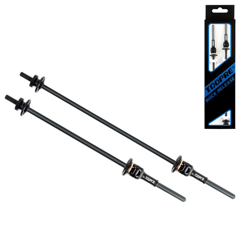 TOOPRE Mountain Bike Titanium Quick Release Skewer Carbon Fiber Titanium Axle Quick Release Skewer Road Bike Wheel Hub Skewer