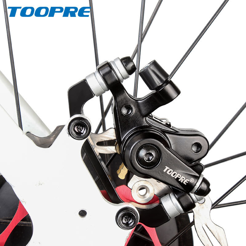 TOOPRE Mountain Bike Disc Brake Set Brake Accessories for Electric Bike Conversion Kit Bicycle Universal Mechanical Disc Front and Rear Calipers