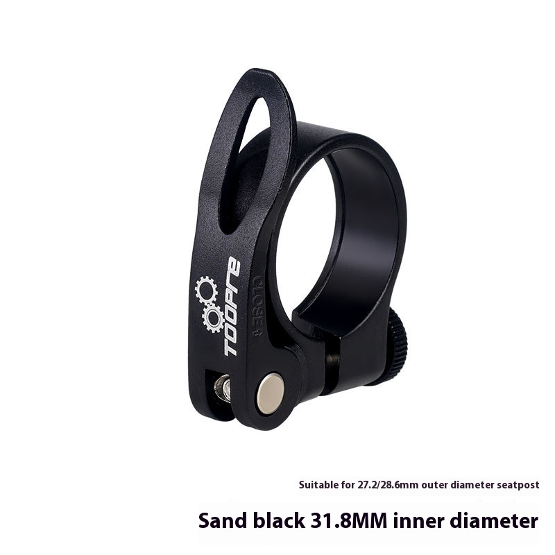 Bicycle Seatpost Clamp Quick Release Seat Tube Clamp Mountain Bike Seatpost Clamp Quick Release Ring Universal Saddle Clamp