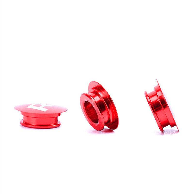 RISK Bicycle Hollow Integrated Chainring Crank Dust Cap Mountain/Road Bike XT Crank Bottom Bracket Cap, Aluminum Alloy 22-25mm
