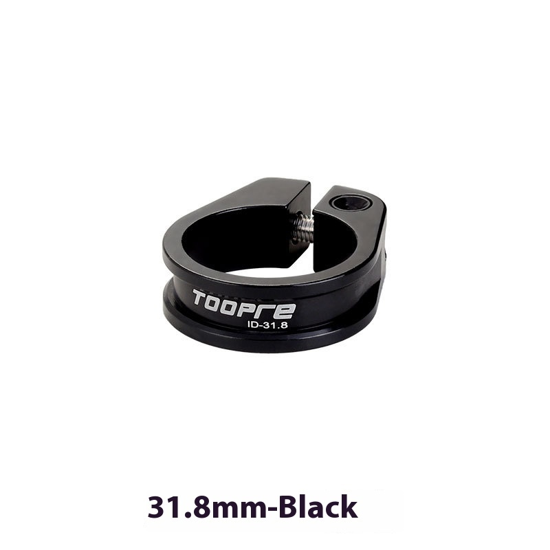 TOOPRE Mountain/Road Bike Seatpost Clamp Locking Ring Clamp 31.8/34.9mm
