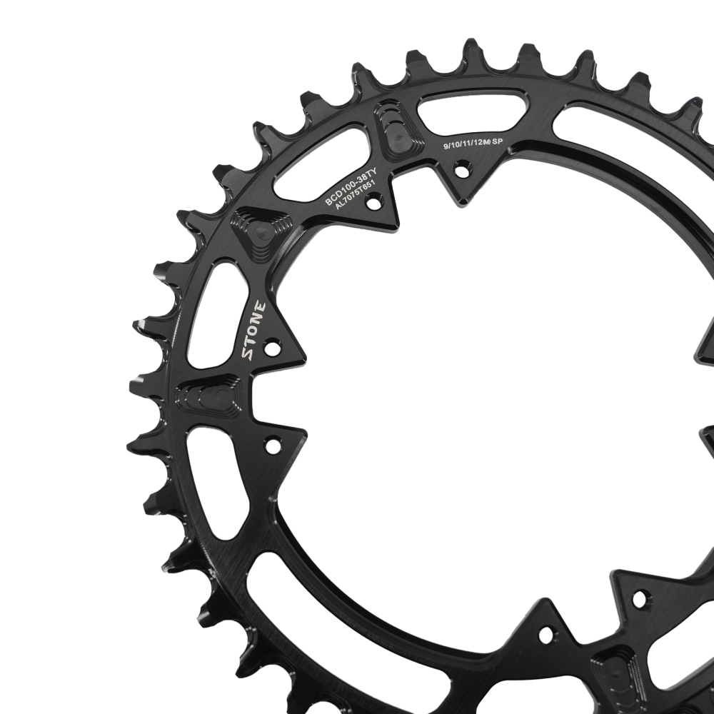 Stone 100 BCD Round Chainring for SLX M7100 XT M8100 MTB Mountain Bike 100BCD M7120 M7130 M8120 M8130