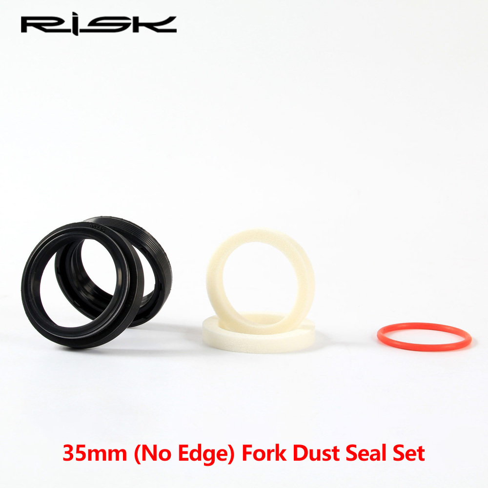 RISK Mountain Bike Suspension Fork Dust Seal and Foam Ring 32/34/35/36mm Fork Dust Cover RA146