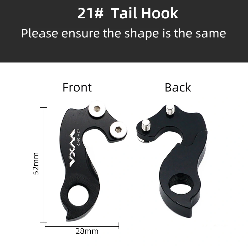 VXM Universal MTB Road Bicycle Hanger Bike Alloy Rear Derailleur Part Racing Cycling Mountain Frame Gear Tail Hook Parts