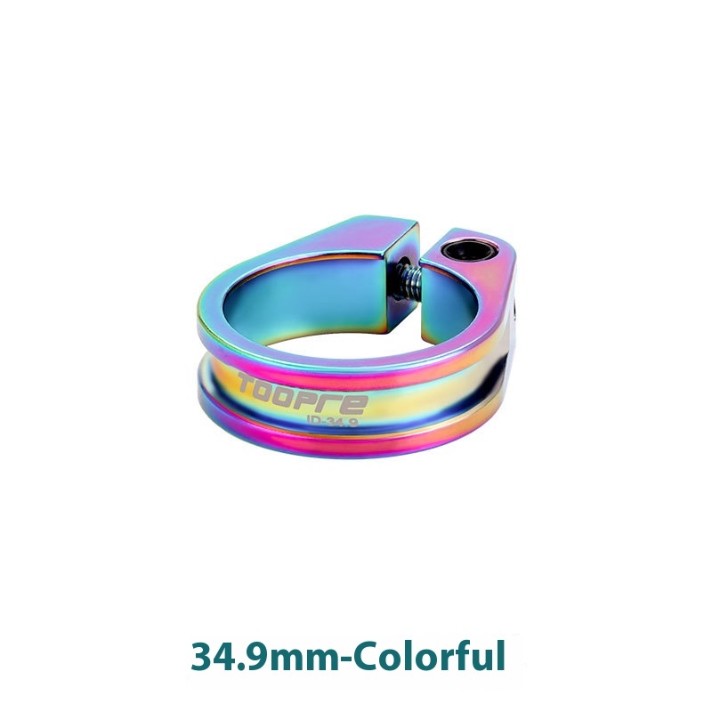 TOOPRE Mountain/Road Bike Seatpost Clamp Locking Ring Clamp 31.8/34.9mm