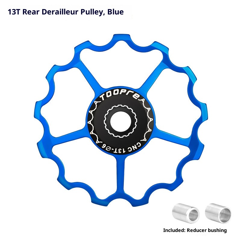 TOOPRE Rear Derailleur Pulley for Bicycles Ceramic Bearing Gear for 11T 13T Transmission of Mountain and Road Bikes