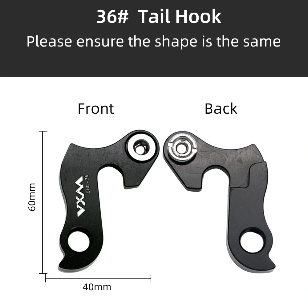 VXM Universal MTB Road Bicycle Hanger Bike Alloy Rear Derailleur Part Racing Cycling Mountain Frame Gear Tail Hook Parts