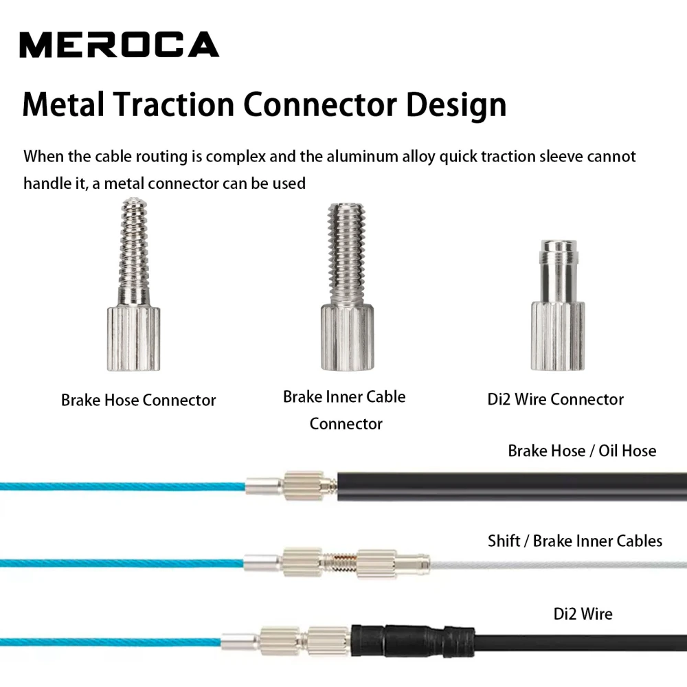 Magnetic Wire Routing Frame MEROCA Internal Cable Routing Tool for Mountain and Road Bikes Carbon ...