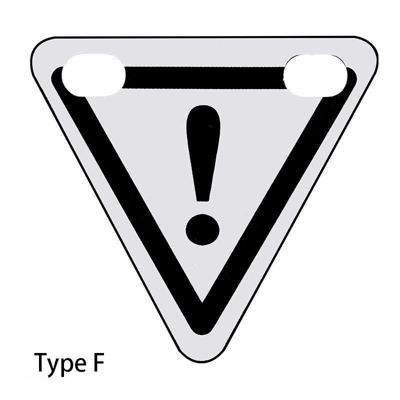 TOOPRE High-Visibility Reflective Magnet Stickers for Cycling Outdoor Sports Running Personalized Night Safety Reflective Stickers