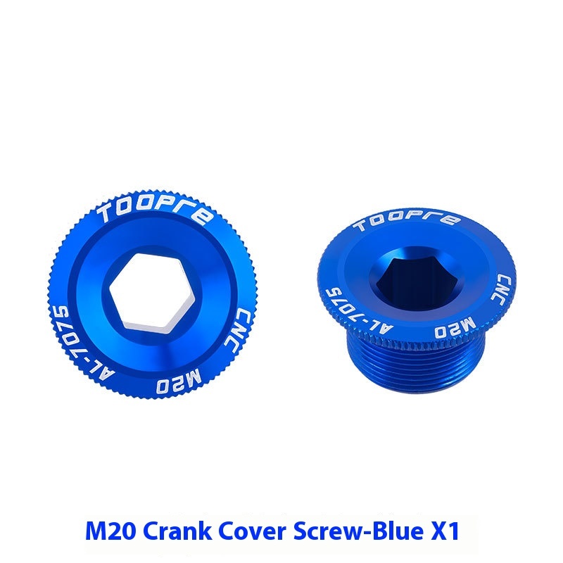 TOOPRE Hollow Integrated Crankset Cover Screws for Mountain Bikes M18 M19 M20