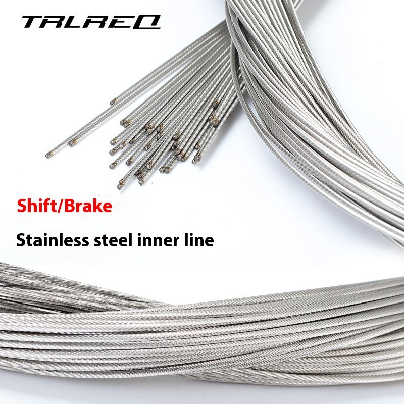 TRLREQ Mountain Bike Brake Cable Stainless Steel Road Bike Folding Bike Front and Rear Brake Cable Core Inner Wire Steel