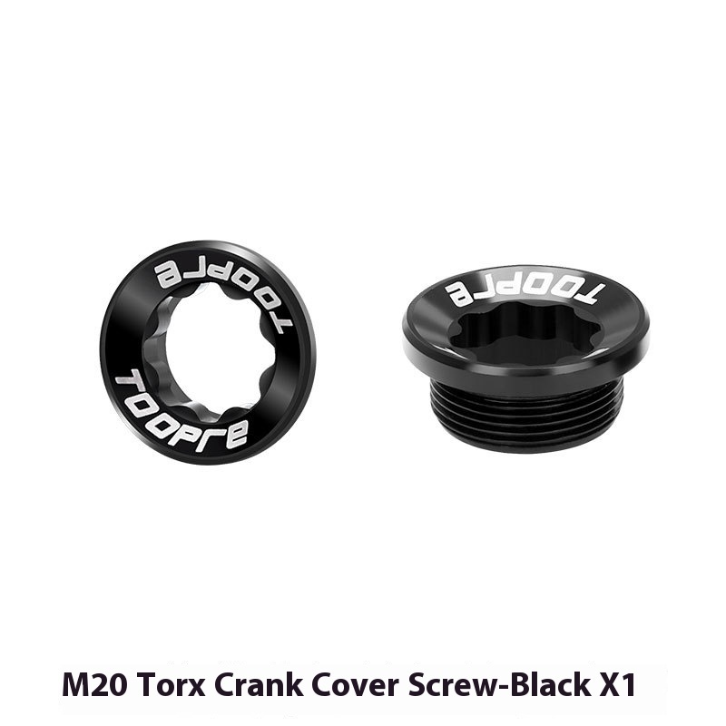 TOOPRE Colorful Aluminum Alloy Crankset Cover Screws for Mountain Bikes