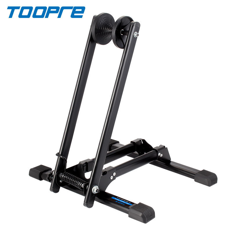 TOOPRE Bicycle Folding Parking Rack Repair Stand Mountain Bike Portable Display Stand Inserted Support