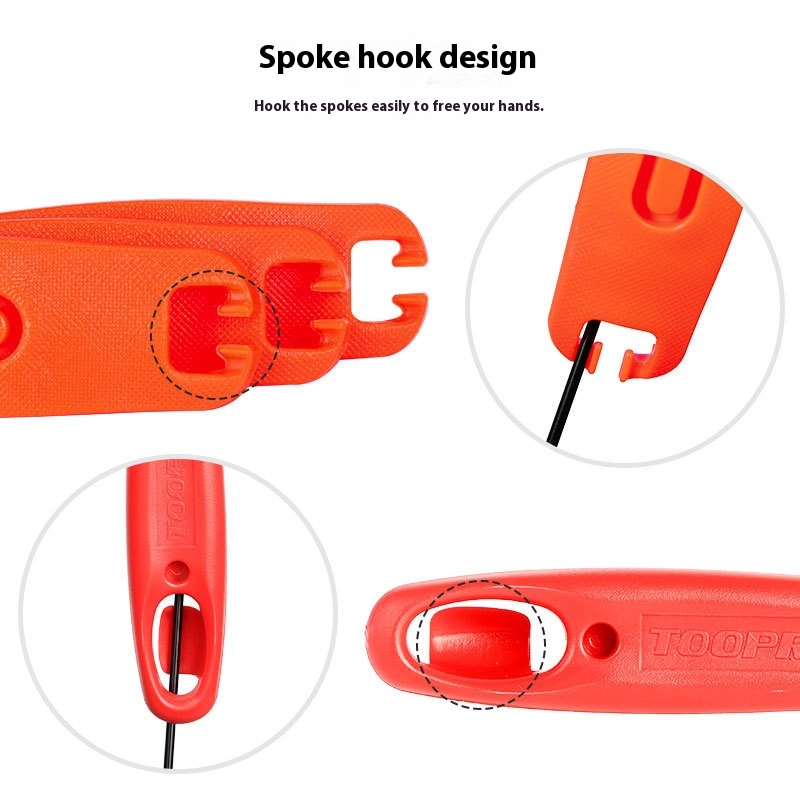 TOOPRE Bicycle Tire Lever Mountain and Road Bike Tire Repair Tool Nylon Tire Levers