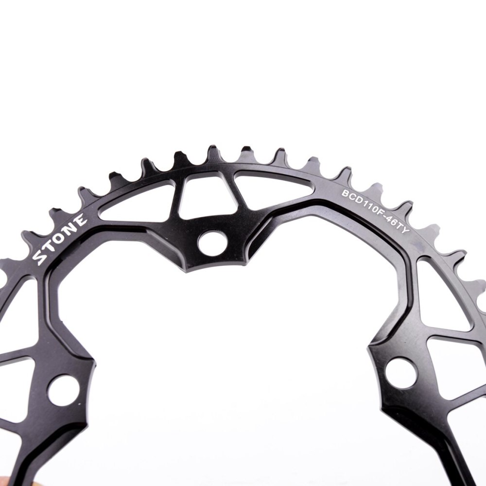 Stone 110BCD Chainring Round for GOSSAMER 34 36 38 40 42 44 46 48 58T 60 tooth Road Bike Chainwheel 110ABS ABS 110F
