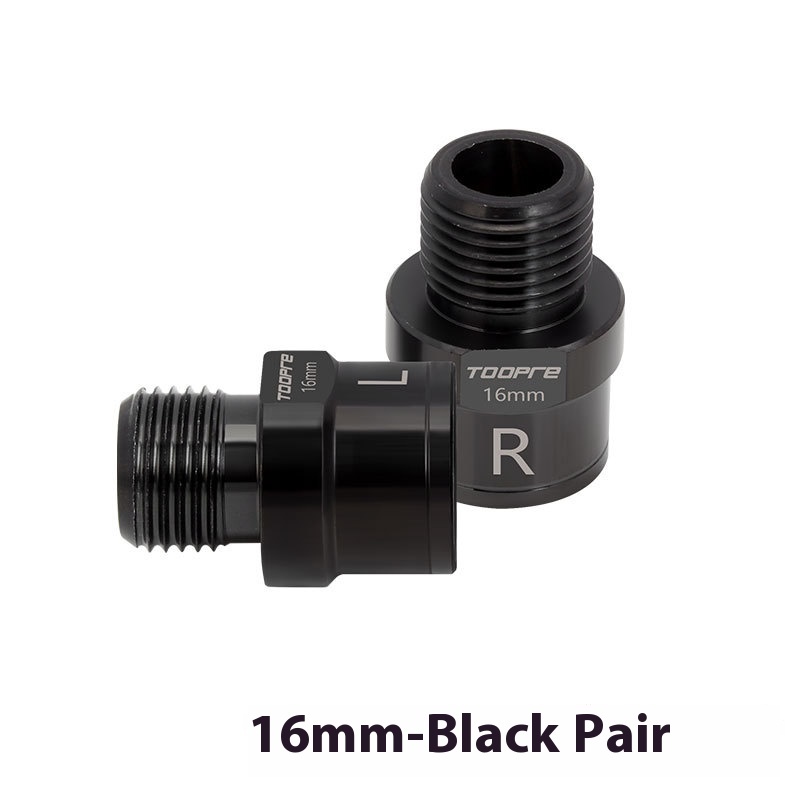 TOOPRE Mountain Road Bike Pedal Extenders Pedal Axle Crankset Extension Lengthening Accessories