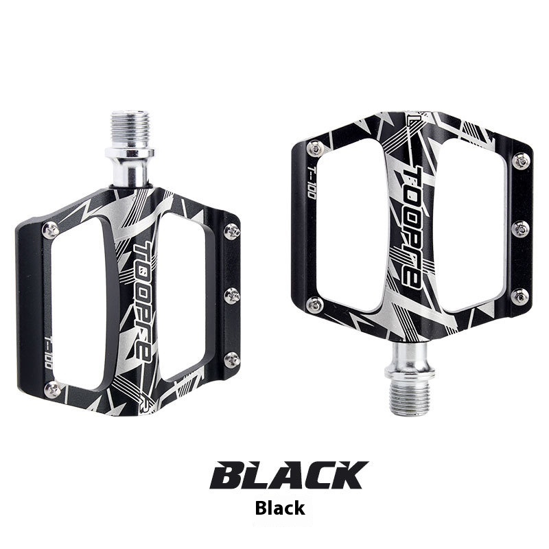 TOOPRE Bicycle Pedals MTB Folding Bike Aluminum Alloy Pedals Bearing Anti-Slip Pedal
