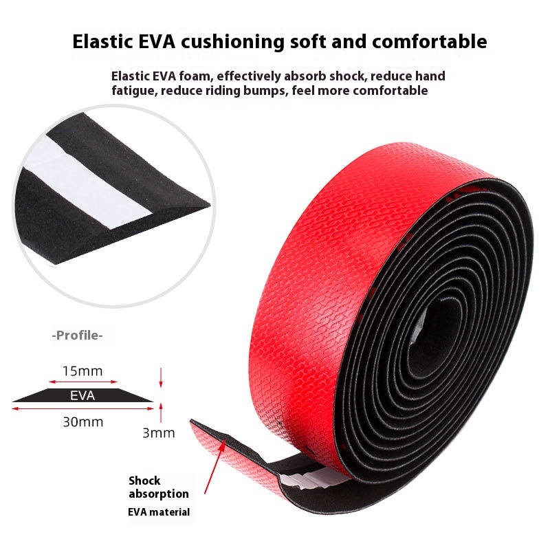 TOOPRE Road Bike Handlebar Tape Fixed Gear Bike Bar Tape Gradient Color Comfortable and Breathable Handlebar Tape