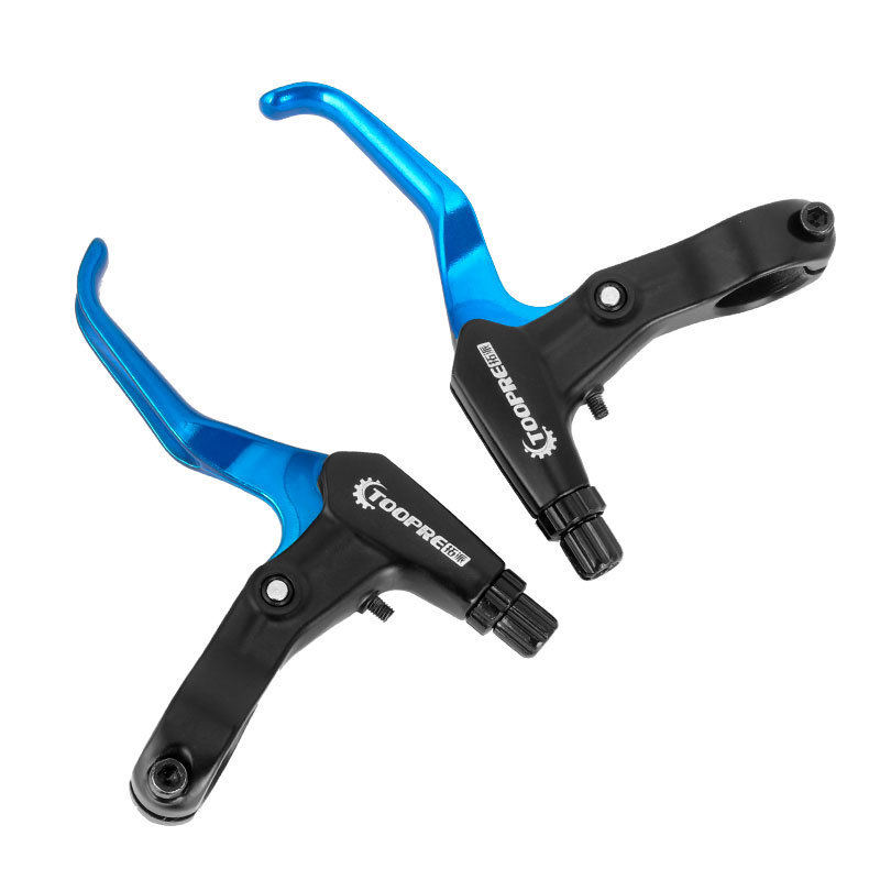 TOOPRE Bicycle Brake Lever Handles Colorful Aluminum Alloy for Mountain Bikes FR5 Brake Levers Universal for Kids' Bikes
