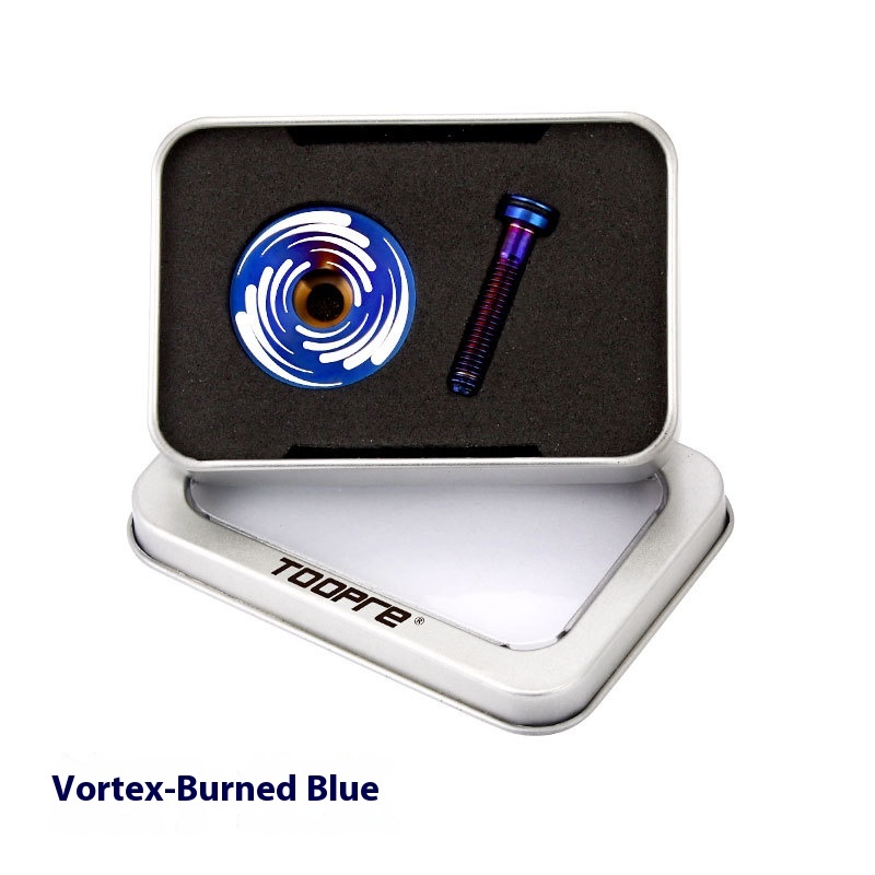 TOOPRE Titanium Alloy Stem Cap Bolt Cover Headset Top Cap Colorful Screw