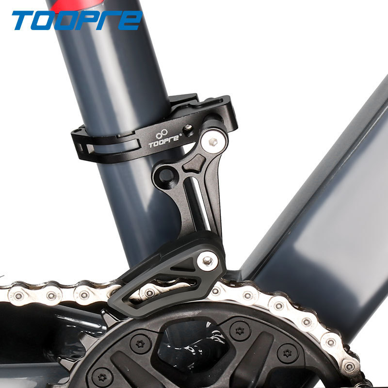 TOOPRE Bicycle Single Chainring Chain Guide, Narrow Wide Tooth Chain Stabilizer, MTB Front Derailleur Chain Keeper, Anti-Drop Chain