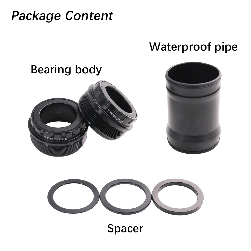 DJC Bike Bottom Bracket T47-Sieries Ceramic Bearing for MTB Road Bike Big Thread 24mm 30mm DUB 77 79 86.5 BB