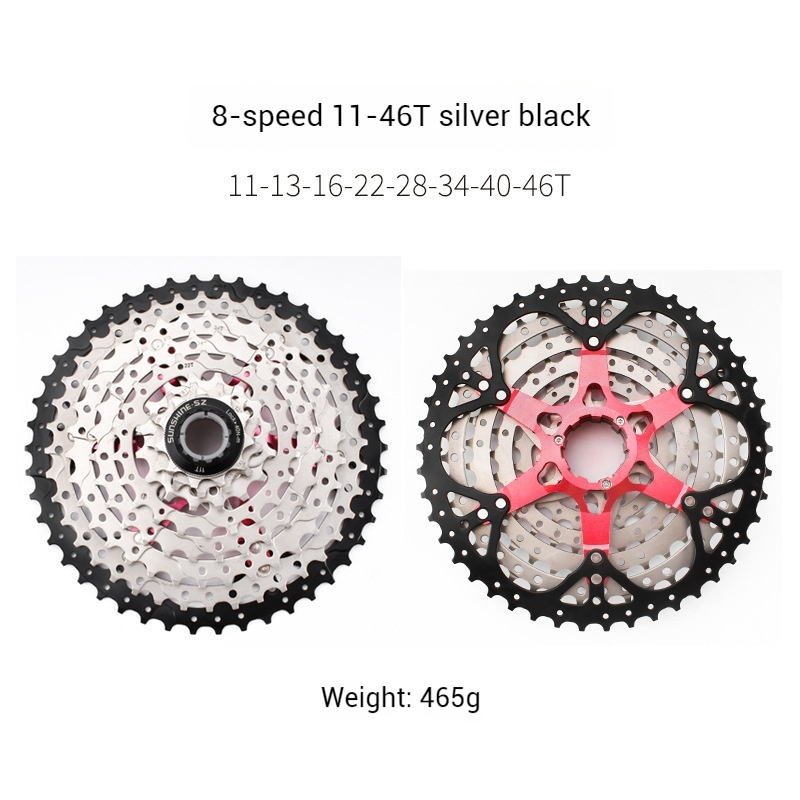 SUNSHINE Mountain Bike Cassette Flywheel 8/9/10/11-speed 36T 40T 42T 46T 50T 52T Cassette Gears