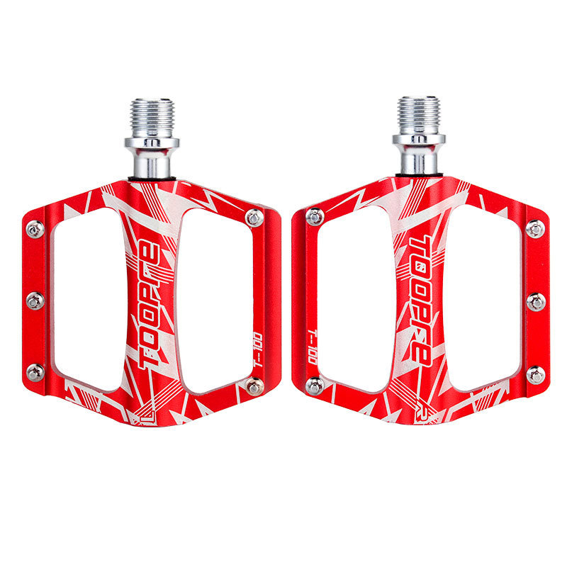TOOPRE Bicycle Pedals MTB Folding Bike Aluminum Alloy Pedals Bearing Anti-Slip Pedal