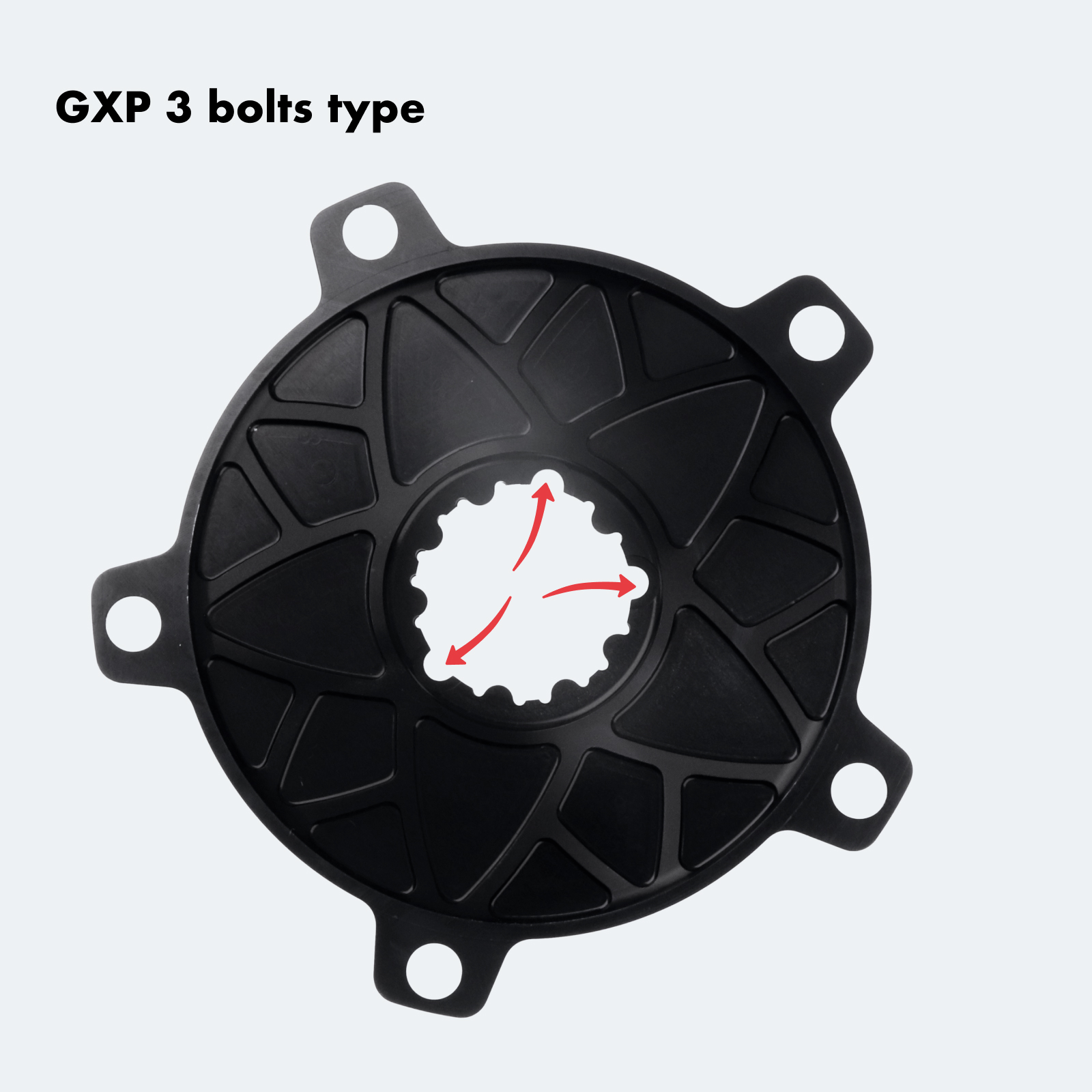 DJC 144BCD Round Chainring Fixed Gear Fixie Track Bike 47T 49 51