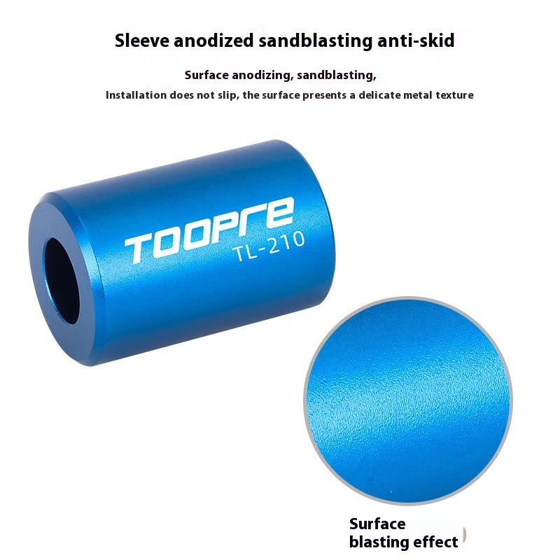 TOOPRE Mountain Road Bike Star Nut Installation Tool Steel Headset Star Nut Insertion Sleeve for Fork Crown Assembly
