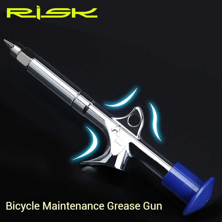 RISK KENWAY Mountain Bike Hub Grease Gun with PTFE Grease Injector Lubrication Tool